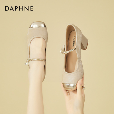 达芙妮玛丽珍女鞋2025新款