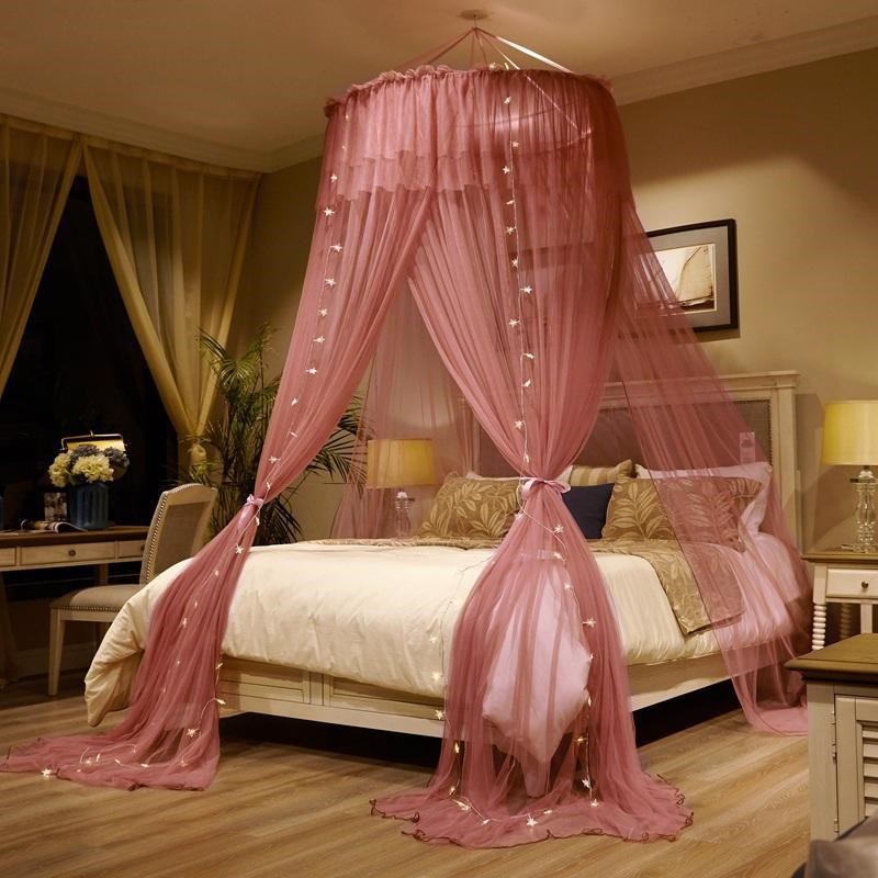 CBA圆顶吊顶蚊帐 圆顶三开蚊帐1.2m1.5m1.35m1.8m床用蚊帐1.2m直