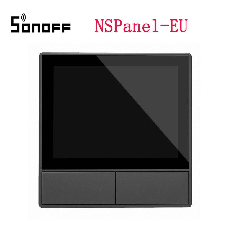 Sonoff NSPanel易微联开关美规欧规智能家居中控面板HMI控制Alexa