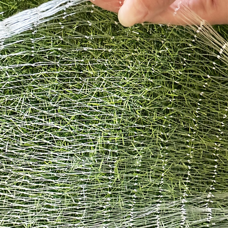 纯手工手抛网网片传统老式撒网网片旋网网片半成品单丝胶丝线网衣