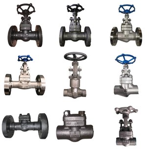 Z41H 16C锻钢法兰闸阀锻压闸阀锻打阀门厂家J41H锻钢焊接截止阀