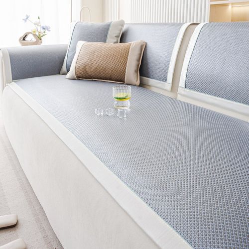 严选夏凉品藤席凉坐垫夏天款冰垫2025新款防滑沙发垫沙发套罩盖布