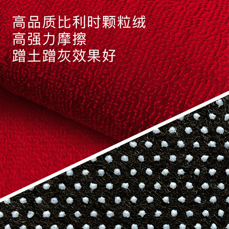 新中式入户门地垫地毯门垫进门口家用红色喜庆厨房防滑垫子踩脚垫