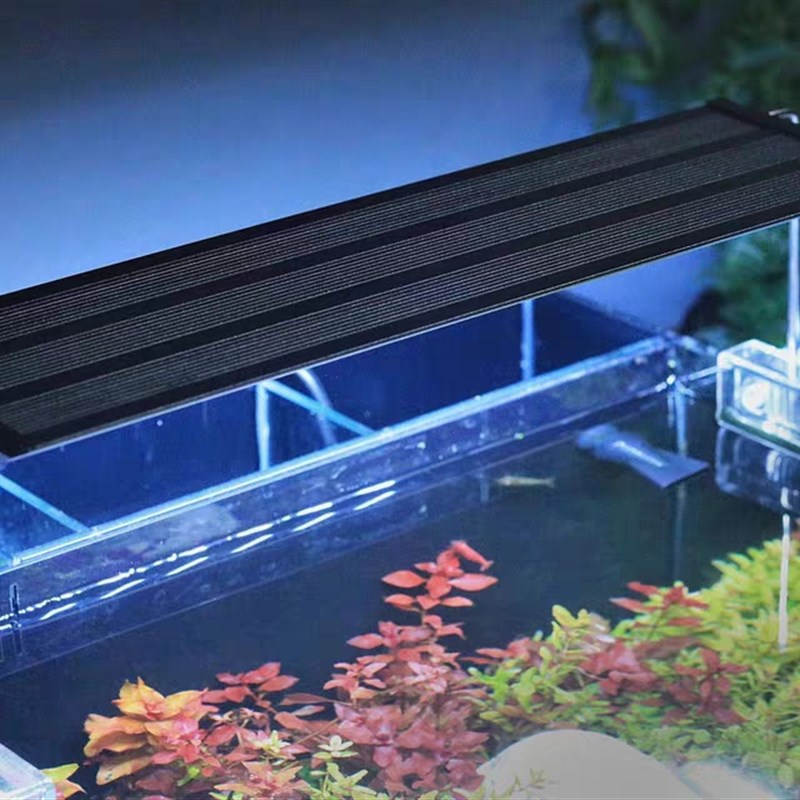 草房自用尼奥水草灯全光谱RGB专业草缸灯LED鱼缸照明性价比水草灯