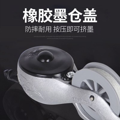 铝合金墨斗木工专用自动划线器木匠墨盒线斗弹线耐摔神器配线坠