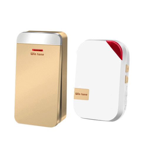 智能自发电无线遥控电子门铃家用一拖一二超远距离不用电池呼叫器