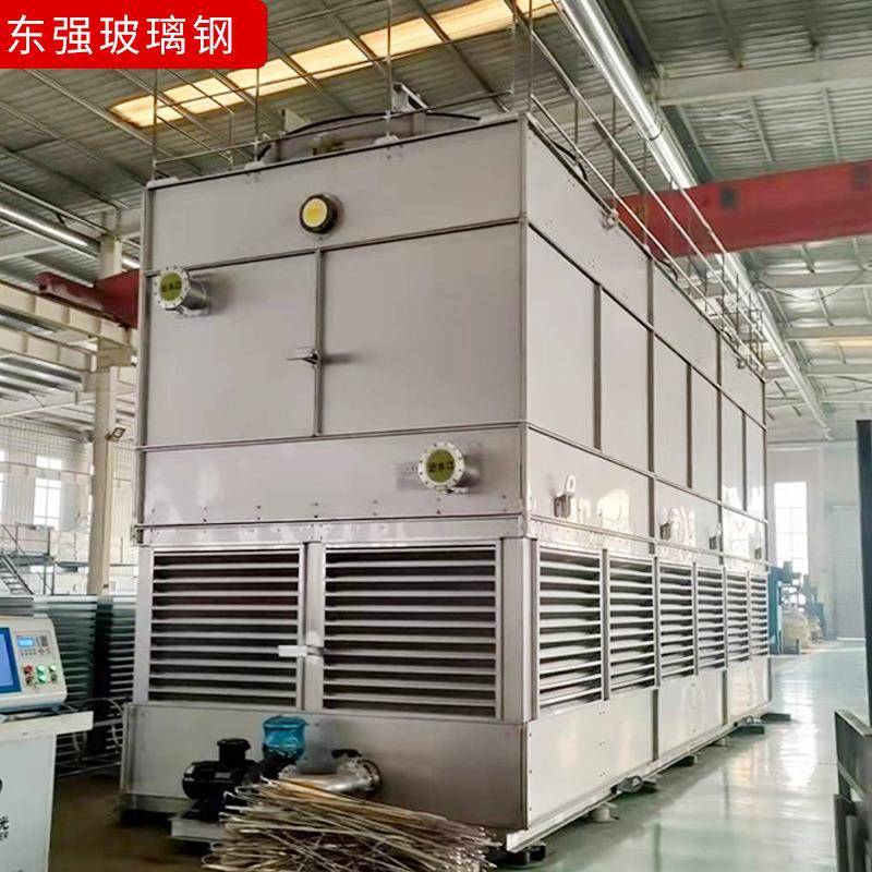 厂家供应冷却塔方形横流式凉水塔工业凉水塔100T横流冷水塔散热塔