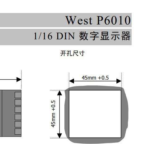WEST 温控表P6010，调节可进行多点测量，扣除毛重功能