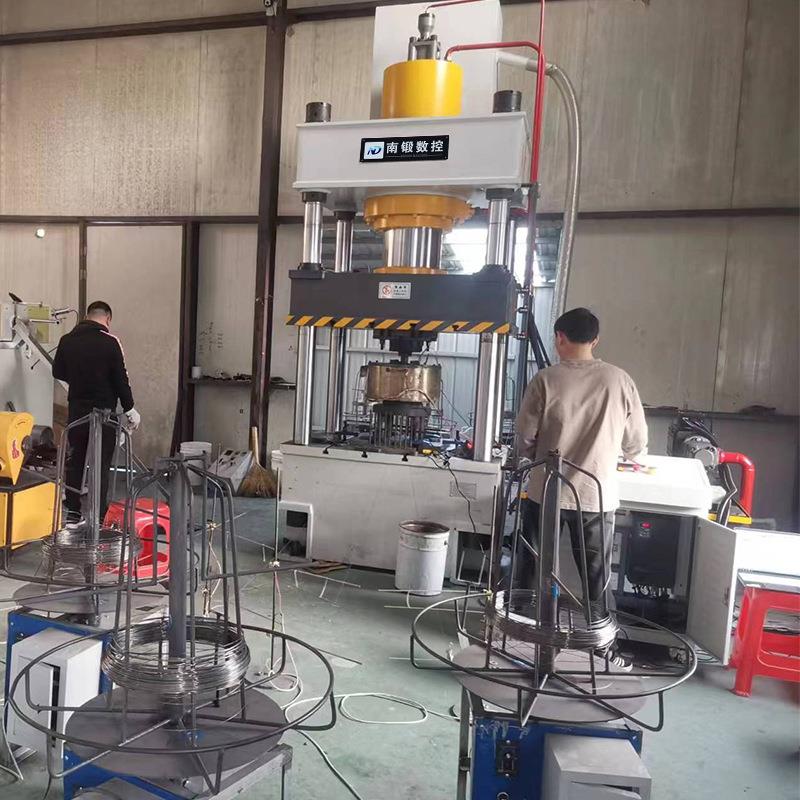 315吨液压机400T焊丝热压成型压力机焊材热挤压油压机四柱压机