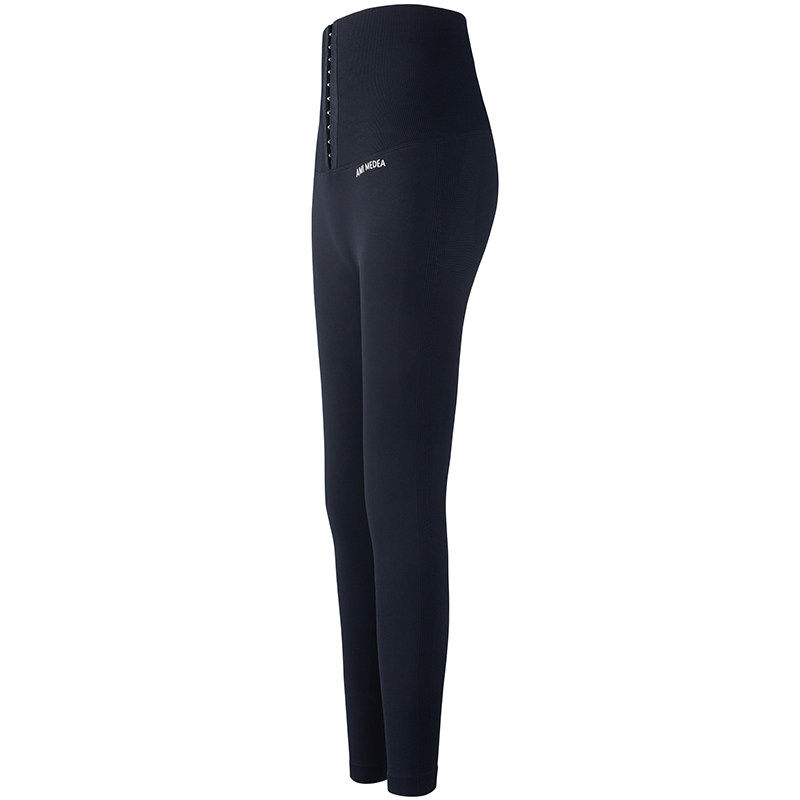 健身女孩束腰收腹瑜伽裤女外穿训练提臀秋高腰弹力紧身长裤塑身衣