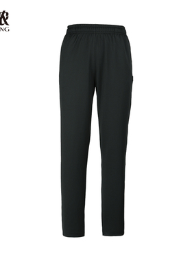 建侬春夏男女款薄款弹力针织透气运动休闲长裤F9222