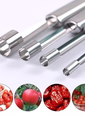 不锈钢山楂去核器红枣去籽器苹果梨水果取芯工具方便神器果核沙果