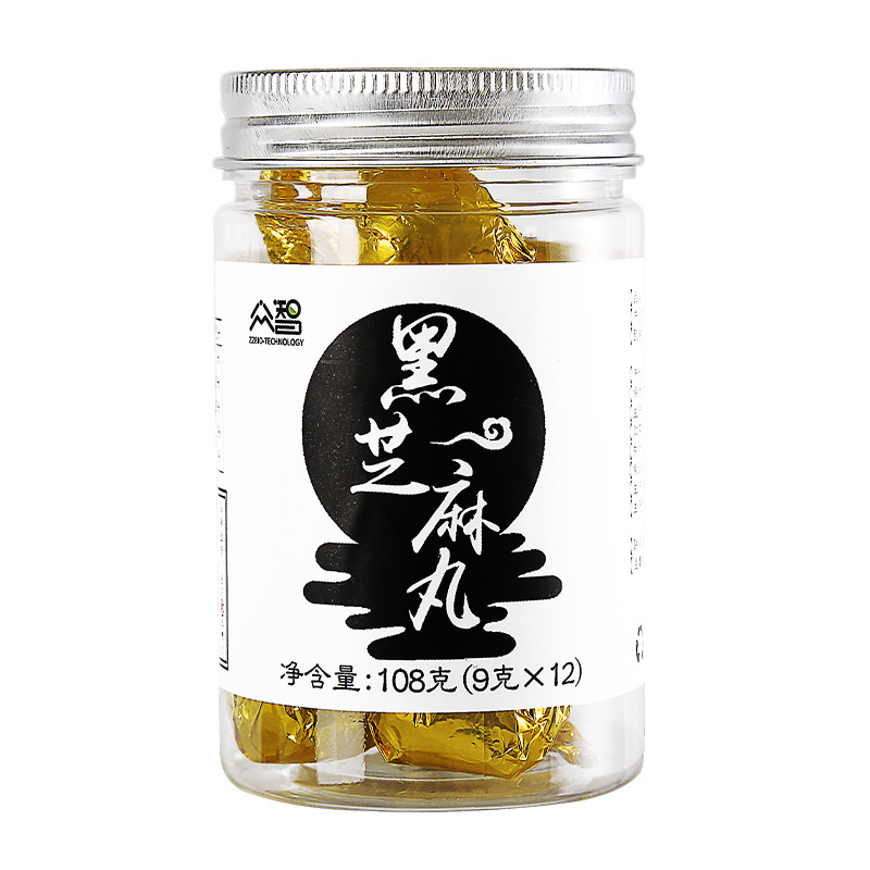 黑芝麻丸独立包装芝麻丸12粒108