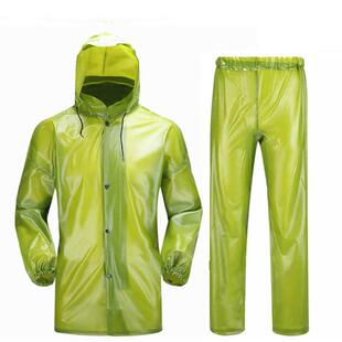 雨衣雨裤套装分体采茶农活渔业雨披工程牛筋海胶软料包不渗水户外