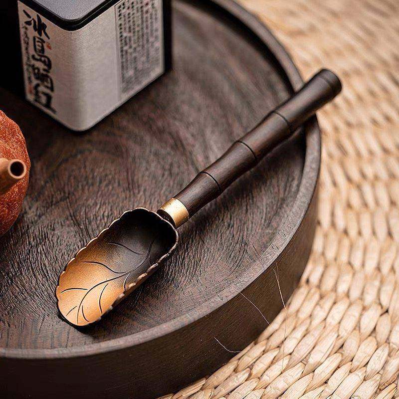 班意 黑檀木茶勺茶匙茶铲茶则茶叶勺子功夫茶具六君子配件,餐饮具,茶道/零配,淘宝优惠券,粉丝福利购,淘宝优惠卷