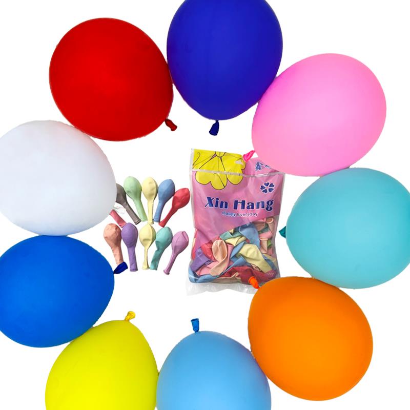 乳胶加厚亚光访美圆形气球2.2克婚庆结婚用品婚礼婚房KTV装饰派对