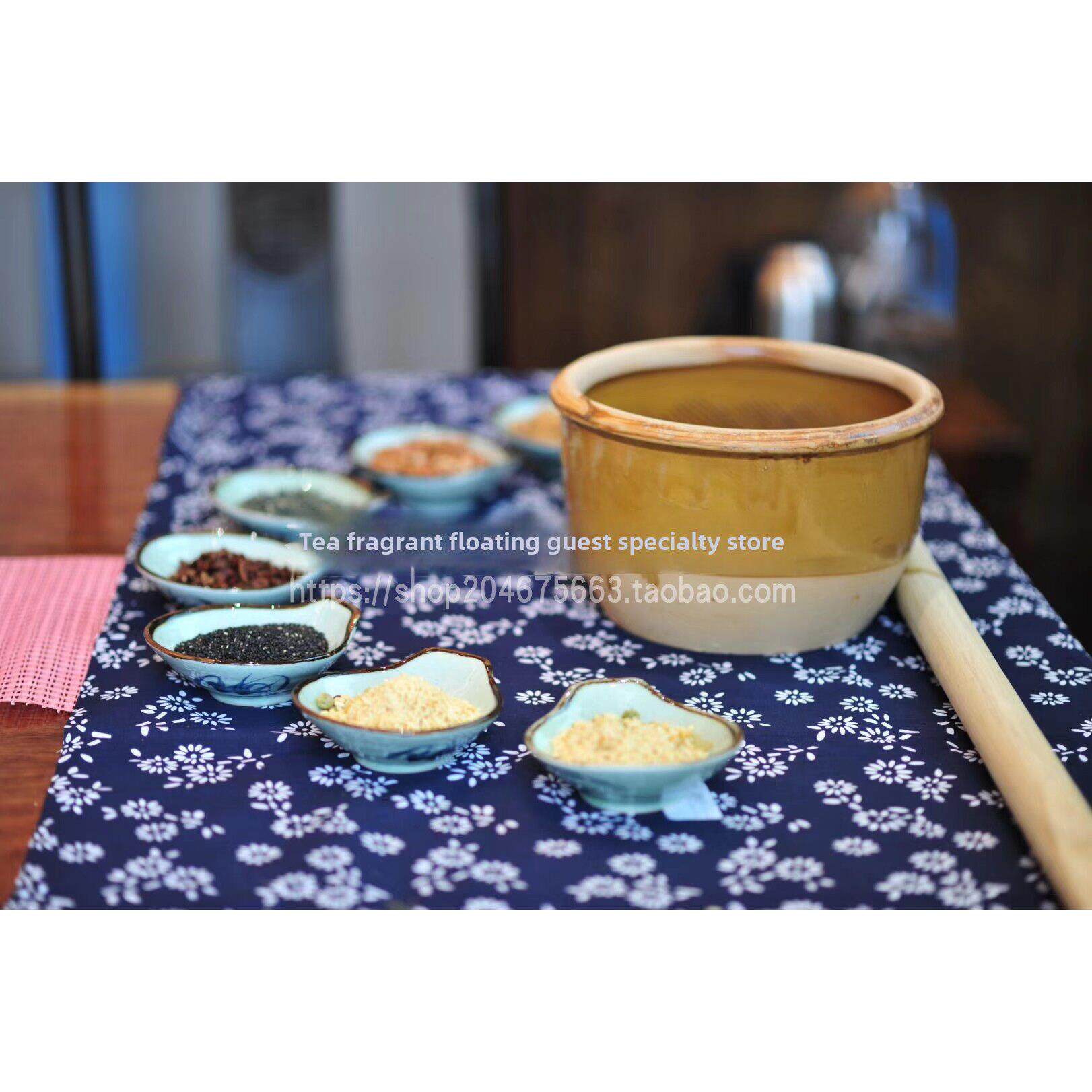 网纹钵 陆丰网钵 擂茶棍 擂咸茶 擂茶钵 高品质擂茶工具 送刷包邮