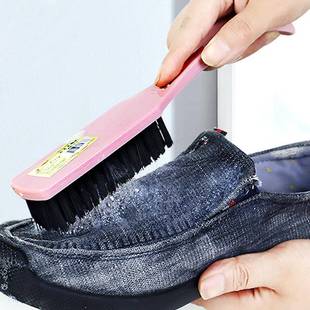 硬毛鞋刷子宿舍学生洗鞋刷强力清洁塑料洗衣刷长把刷鞋神器不伤鞋