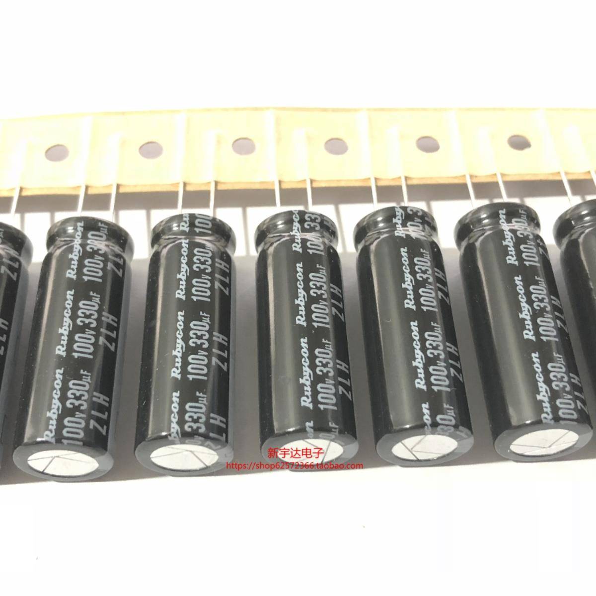 红宝石 100V330UF 12.5X35 ZLH 高频低阻 330UF 100V 电解电容