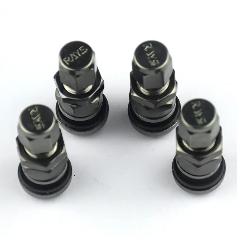 525s 改装车专用铝合金防爆内胎真空气门嘴 rays