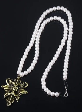 游戏 生化危机8吸血鬼蒂特雷库夫人项链 复古吊坠