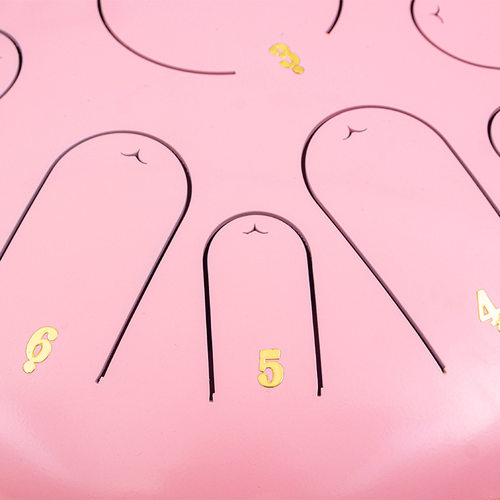 钢舌鼓忧鼓儿童打击乐器全音节空灵鼓14寸15音莲花鼓空鼓