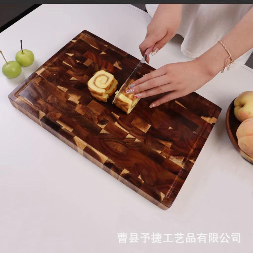 相思木菜板砧板加宽案板家用双面板木质拼接粘板加厚切菜板实木