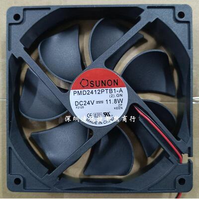 议价全新原装SUNON风机PMD2412PTB1-A(2).GN变频器散热风扇12025/