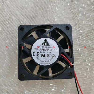 议价台达6cm6厘米CPU机箱散热风扇AFB0612HHB601512V0.18A