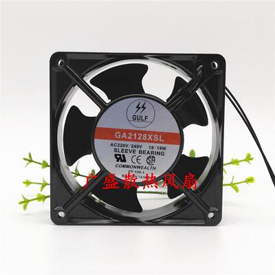 议价台湾GULFGA2128XSL12cm12038220v18/19w交流散热风扇