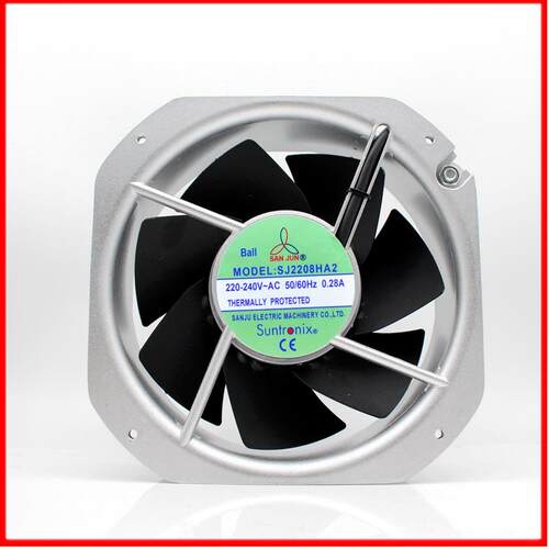 议价SJ2208HA2全新原装台湾三巨AC220V22580耐高温轴流散热风扇风