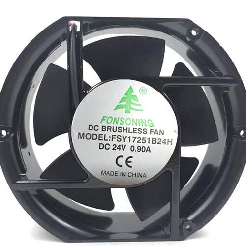 议价全新FONSONING风机FSY17251B24HDC24V0.9A直流变频器散热风扇