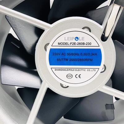 议价上海雷普F2E-260B-230230V22580全金属耐高温配电箱散热风扇