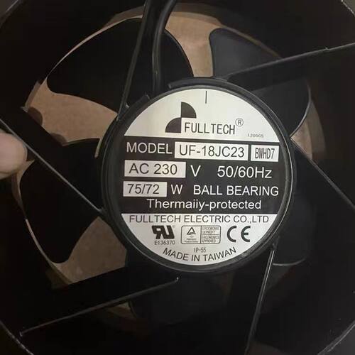 FULLTECH冷却散热风扇 UF-18JC23 BWHD7 UPS轴流电源风机180*90cm