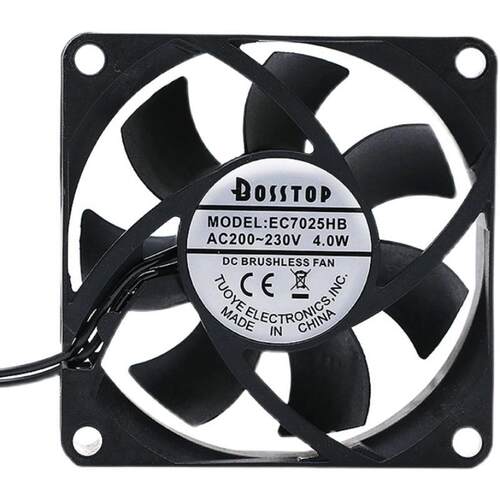 议价EC7025HB7025220V4.0W7CM双滚珠耐用大风量交流机柜散热风扇