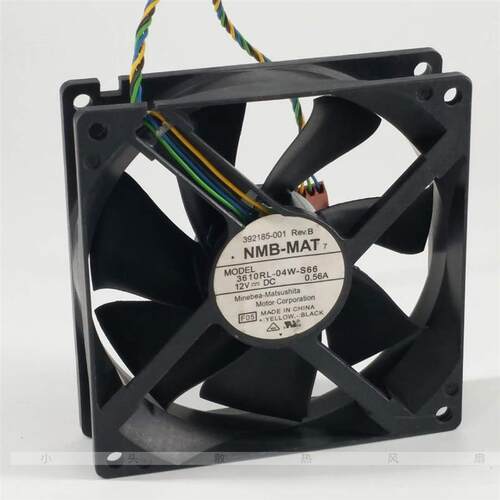 议价NMB3610RL-04W-S6692259cm12V0.56A4线温控变频器散热风扇