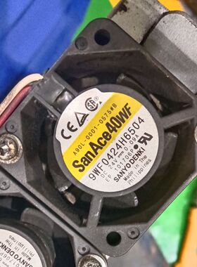 SanAce40WF 9WF0424H6504/6503 A90L-0001-0575#A#B 放大器外风扇