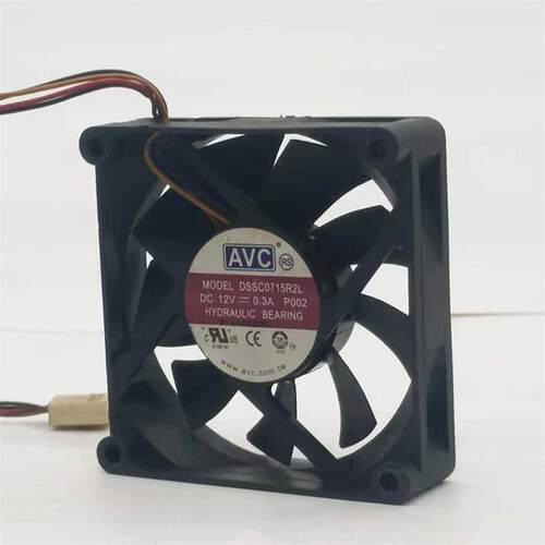 议价AVCDSSC0715R2L12V0.3A70207cm4线PWM智能温控CPUAMD风扇