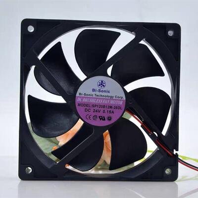 议价正品百瑞Bi-sonicSP120B12M-25DL24V0.15A12cm机箱散热风扇