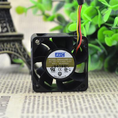 议价奇宏AVCDB04028B12U402812V0.66A4厘米4线PWM服务器风扇