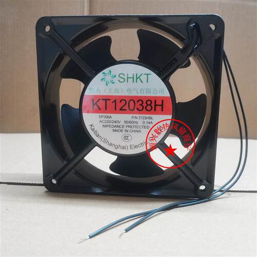 议价全新SHKT凯天KT12038H220V2123HBL12CM轴流风机散热风扇