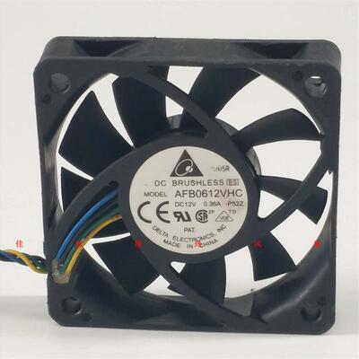 议价台达AFB0612VHC601312V0.36A6CM4线PWM温控测速CPU机箱风扇