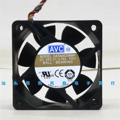 议价正品AVCDATA0625B8H48V0.16A60256厘米散热风扇