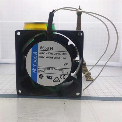 议价EBMPAPSTTYP8850N8556N/NR8550N230V8038耐高温散热风扇8CM
