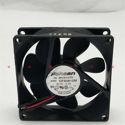 议价台达DELTADFB0812M8CMDC12V0.10A8025机箱超静音散热风扇