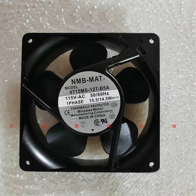 议价原装NMB4715MS-12T-B5A115V1203812CM120*120*38MM散热风扇