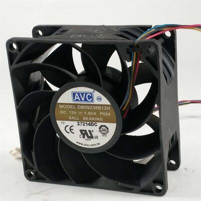 议价AVC903812V1.50A9CMPWM温控服务器暴力机箱风扇DB09238B12H