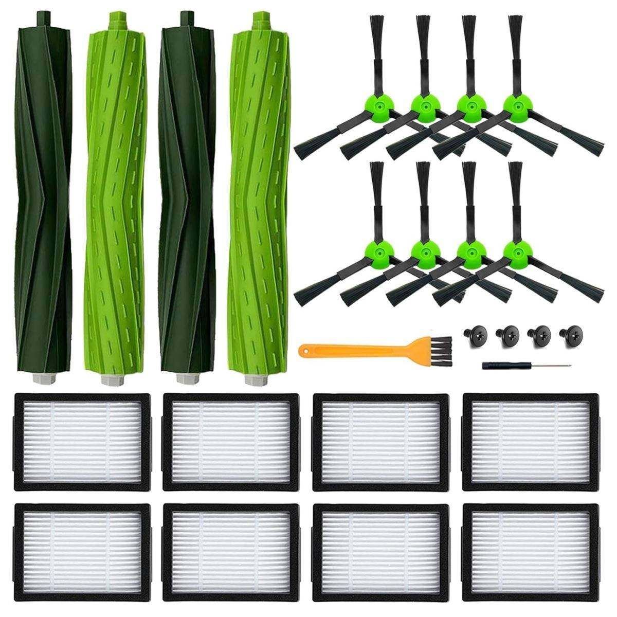 适配iroboti7i7+E5E6系列扫地机配件主刷边刷滤网套装