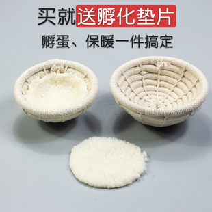 绳编鸟窝鸟巢文鸟玉鸟虎皮鹦鹉玄凤牡丹保暖孵化专用繁殖