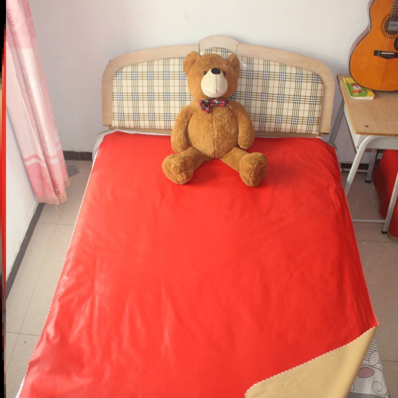 尿垫老年人专用PU皮革防水绒面超大双层免洗病号产妇护理油布床单